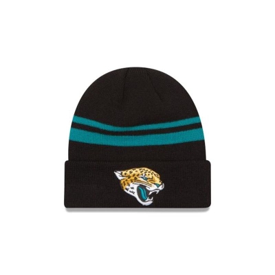 Jacksonville Jaguars Gorra | New Era NFL Cuff Knit Beanie Mexico - Negros
